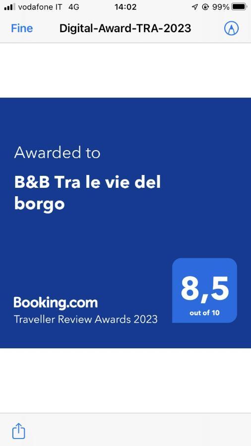 B&B Tra Le Vie Del Borgo Vieste Exteriér fotografie